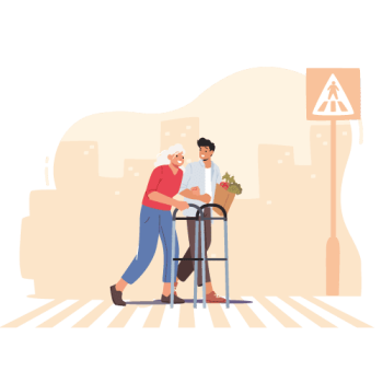 Aide pour aller faire des courses à Cannes, Mougins, Le Cannet