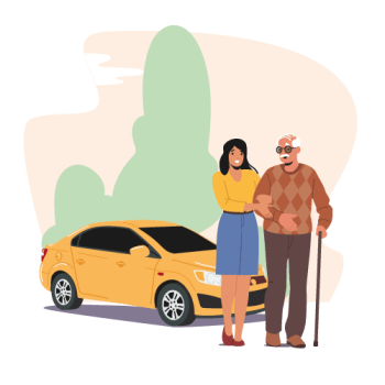 Transport et accompagnement senior à Cannes, Mougins, Le Cannet