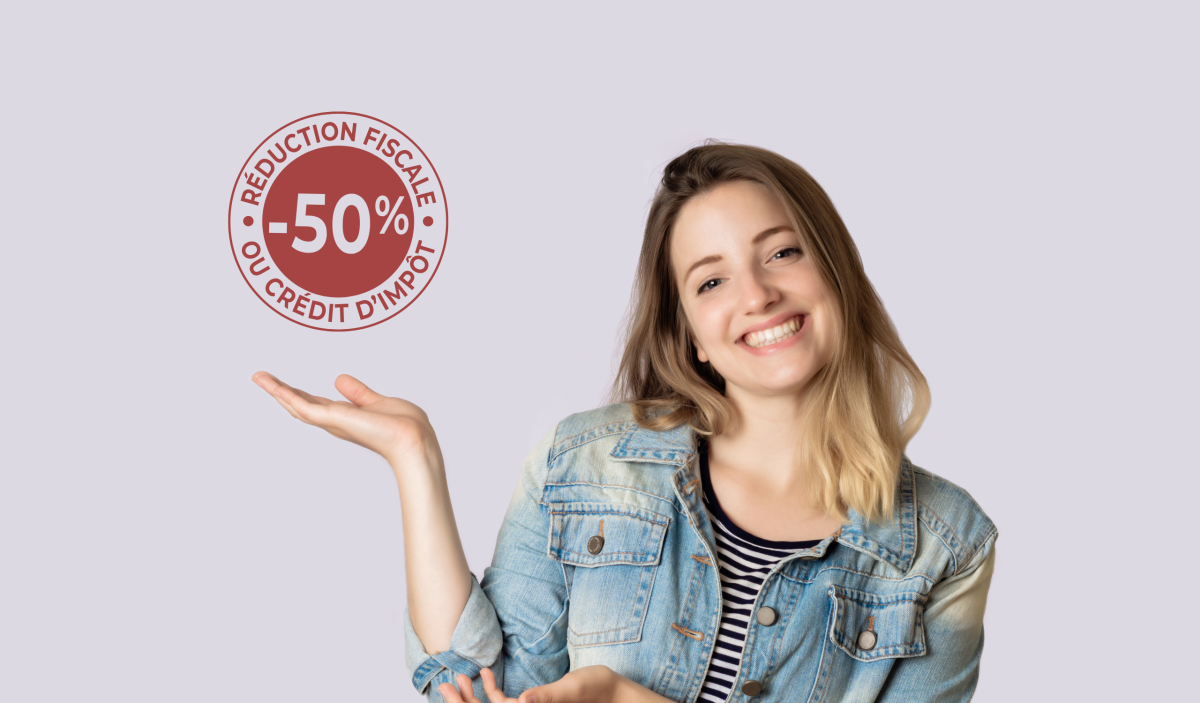 Crédit d'impôt de 50 % sur le prix d'une aide à domicile à Cannes en 2026.